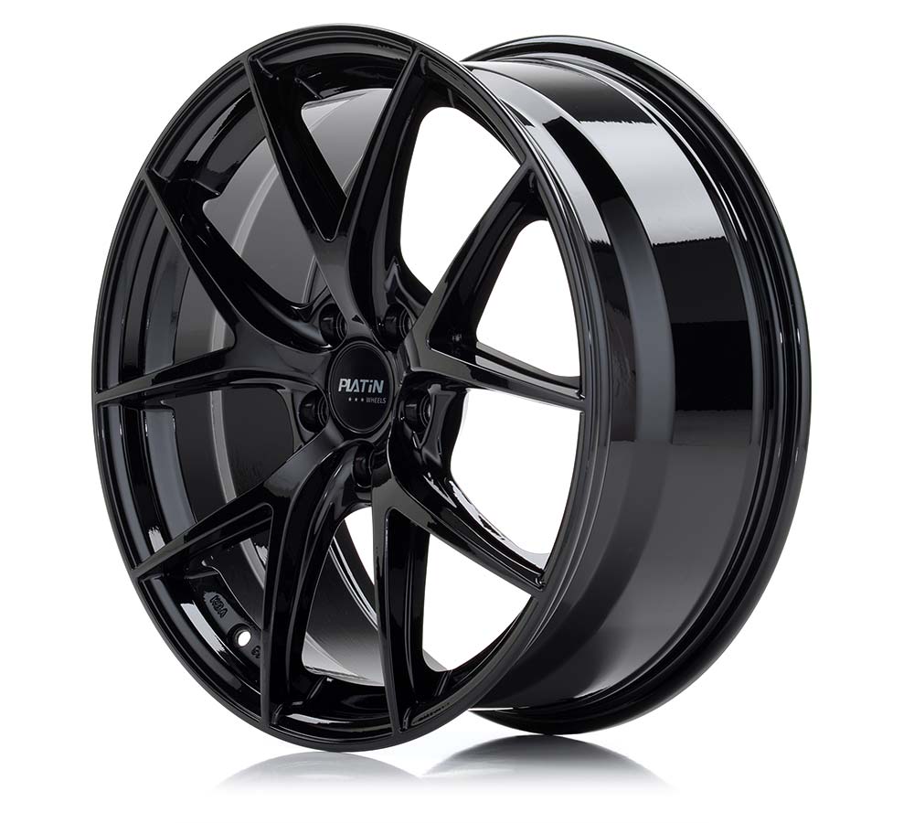 Platin P 94 Schwarz Alufelge 8.5x20 Zoll ET45 LK 5x108 ML63.4 – Bild 2