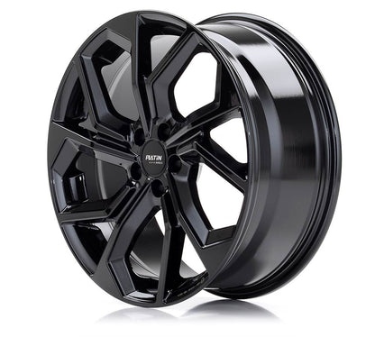 Platin P 97 Black Glossy Alufelge 7.5x17 Zoll ET41 LK 5x112 ML57.1 – Bild 2