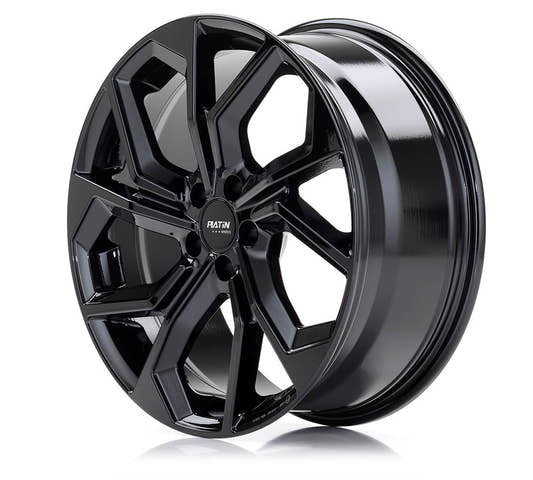 Platin P 97 Black Glossy Alufelge 8.5x20 Zoll ET54.5 LK 5x114.3 ML67.1 – Bild 2