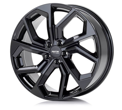 Platin P 97 Black Glossy Alufelge 7.5x17 Zoll ET41 LK 5x112 ML57.1 – Bild 3