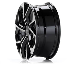 Platin P 97 Black Polished Alufelge 7.5x18 Zoll ET40 LK 5x100 ML57.1