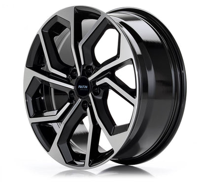 Platin P 97 Black Polished Alufelge 8x20 Zoll ET39 LK 5x112 ML66.6 – Bild 2