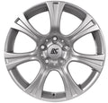 Brock / RC RC15 Helios Kristallsilber (KS) Alufelge 7x17 Zoll ET43 LK 5x112 ML57.1