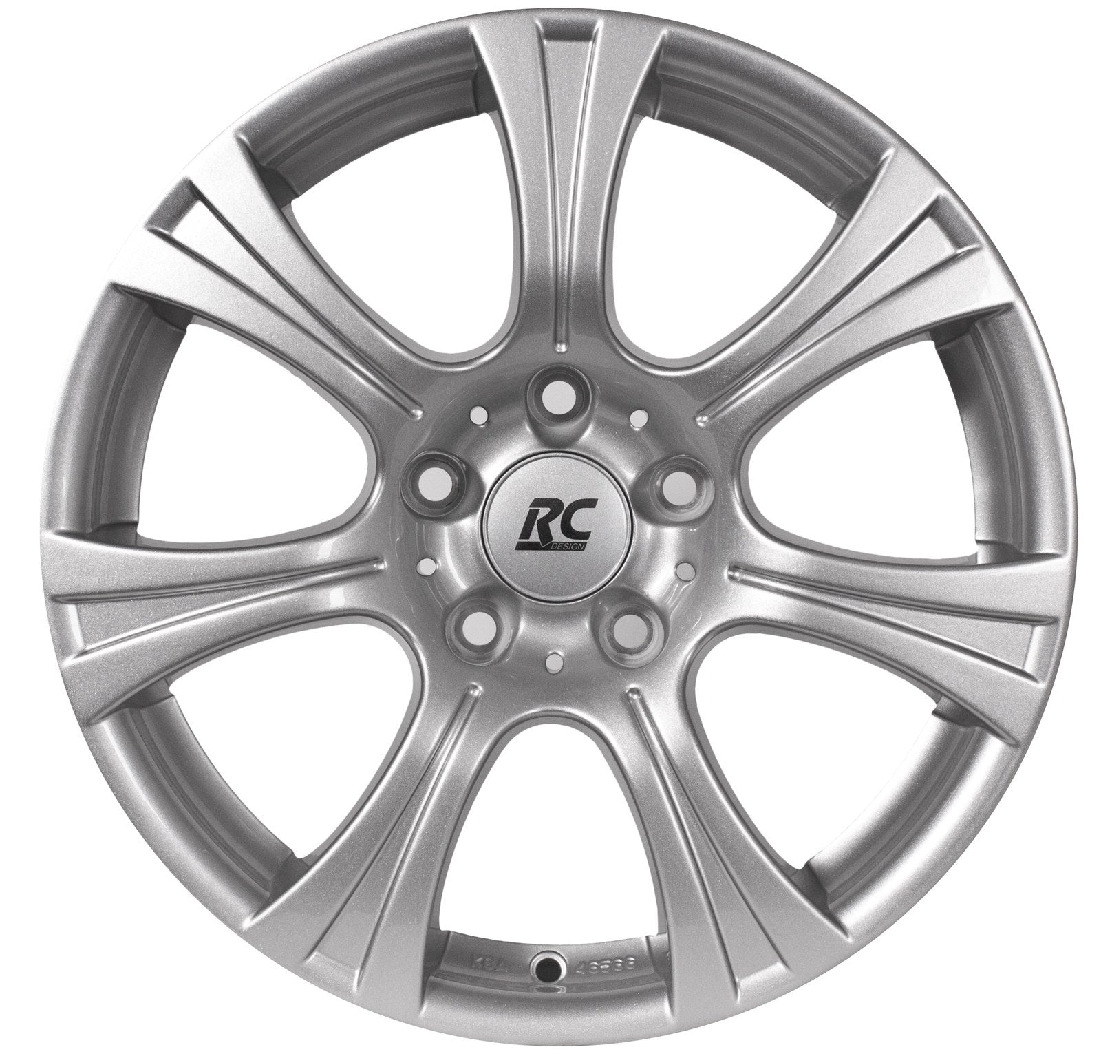 Brock / RC RC15 Helios Kristallsilber (KS) Alufelge 7x17 Zoll ET43 LK 5x112 ML57.1