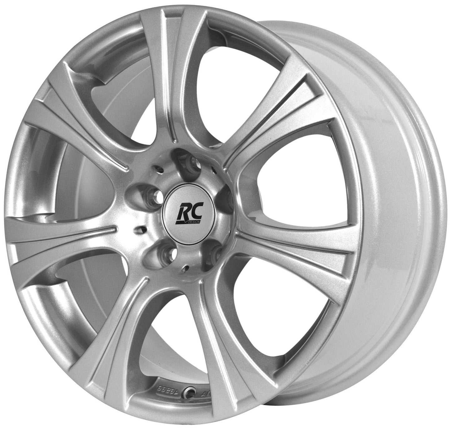 Brock / RC RC15 Helios Kristallsilber (KS) Alufelge 7x17 Zoll ET43 LK 5x112 ML57.1 – Bild 2