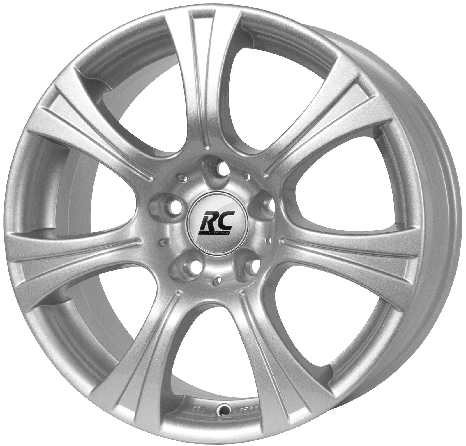 Brock / RC RC15 Helios Kristallsilber (KS) Alufelge 7x17 Zoll ET43 LK 5x112 ML57.1 – Bild 3