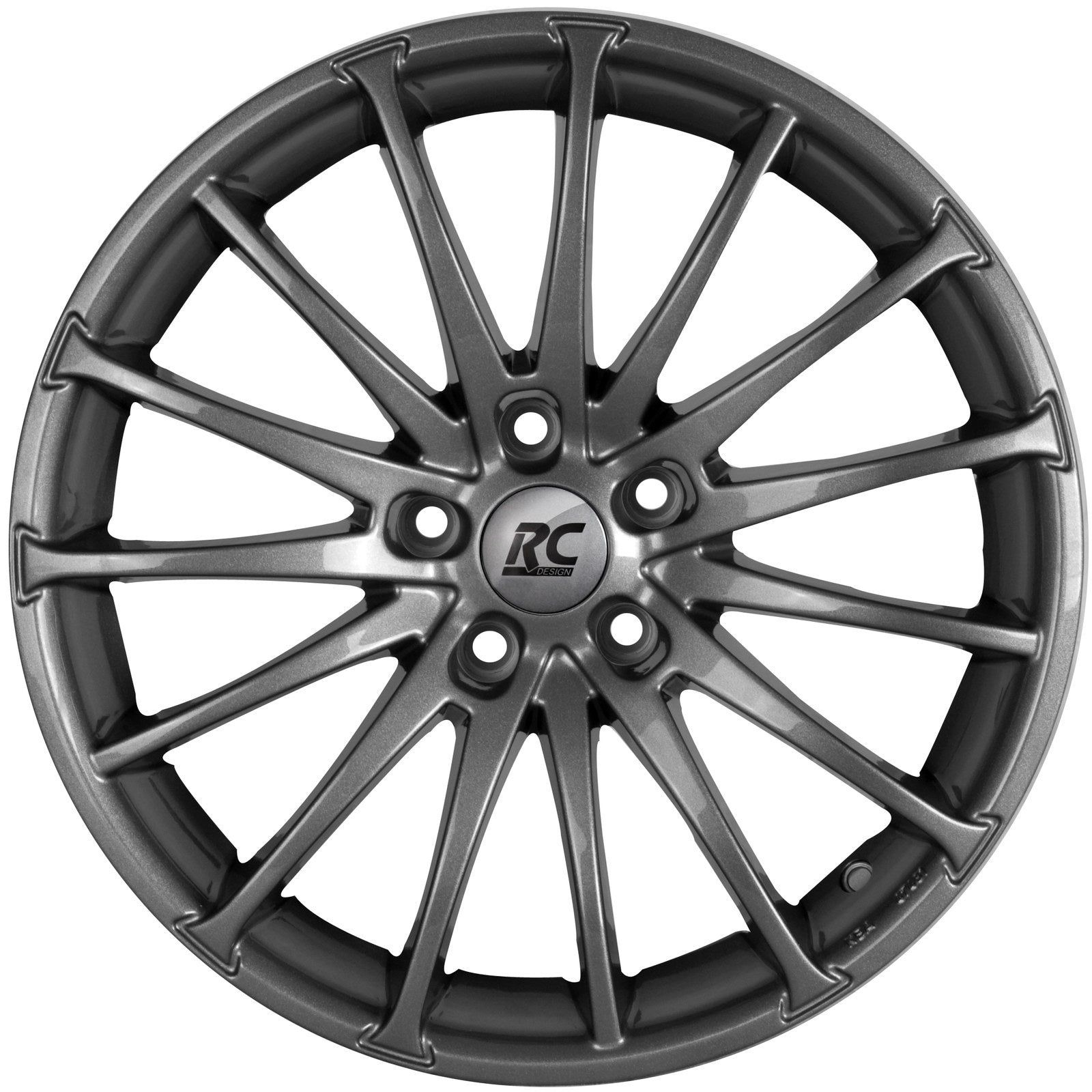 Brock / RC RC18 Titan Metallic (TM) Alufelge 7.5x18 Zoll ET38 LK 4x114.3 ML72.6 – Bild 2