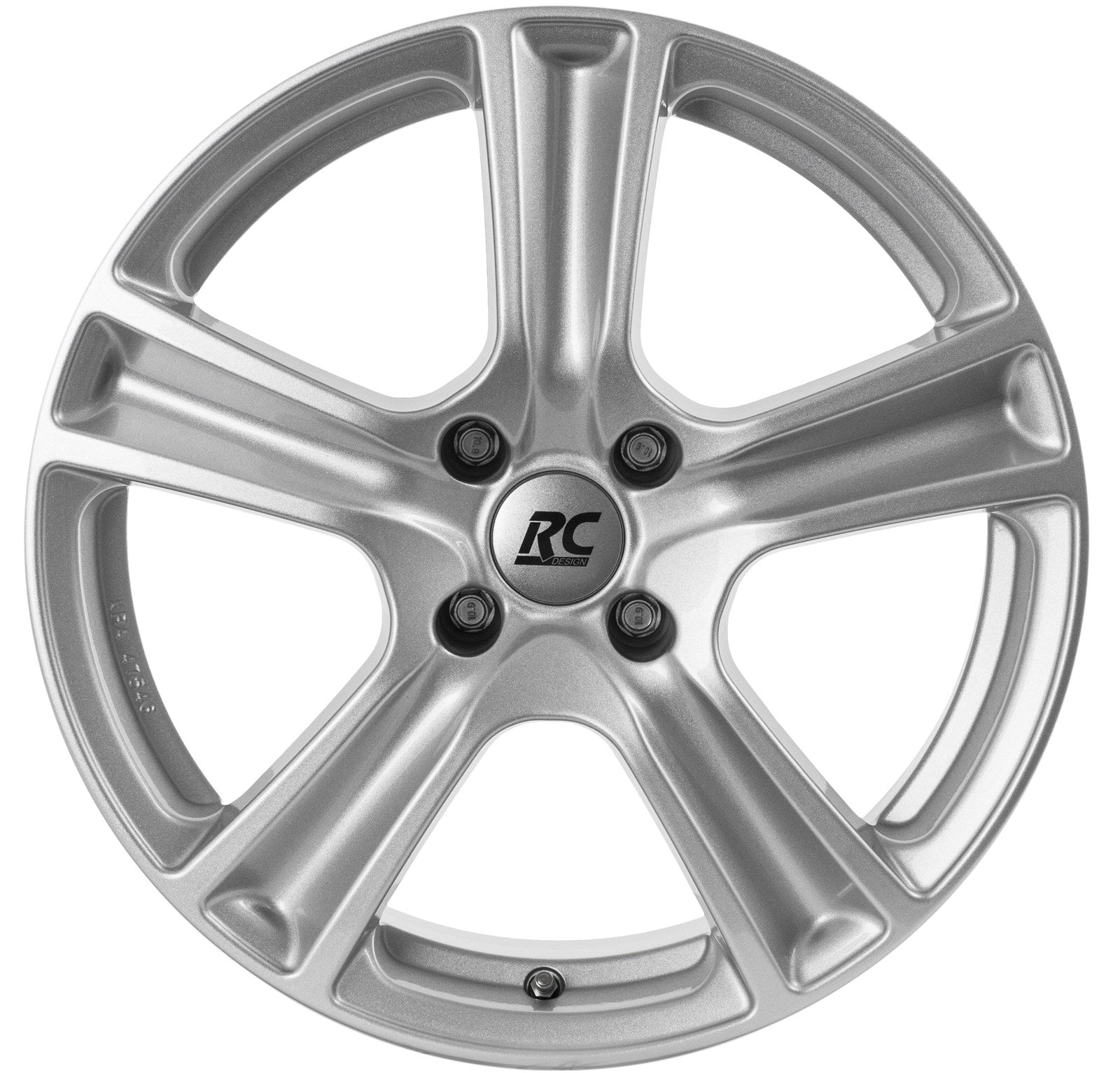 Brock / RC RC19 Kristallsilber (KS) Alufelge 6.5x15 Zoll ET38 LK 4x100 ML63.4