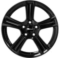 Brock / RC RC19 Schwarz Glanz (SG) Alufelge 6.5x16 Zoll ET39 LK 5x105 ML56.6