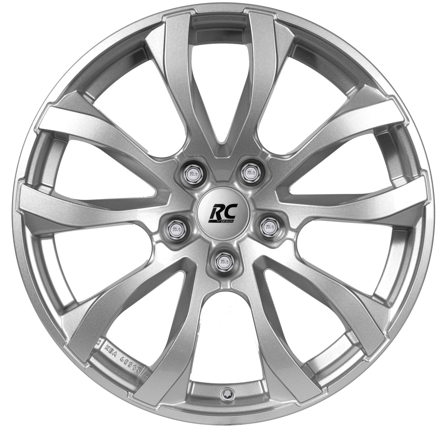 Brock / RC RC23 Kristallsilber (KS) Alufelge 8x18 Zoll ET45 LK 5x108 ML63.4