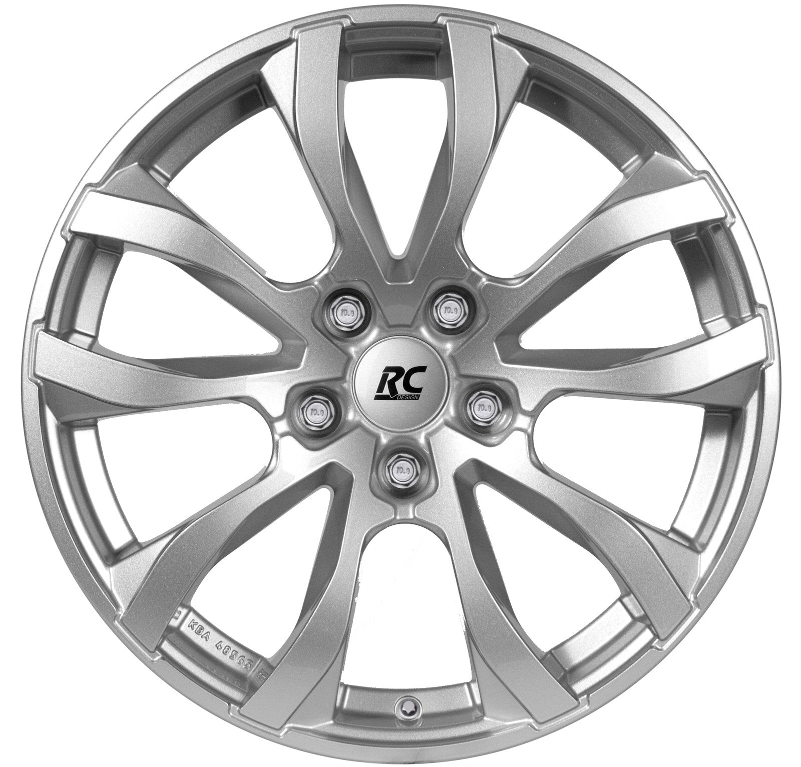 Brock / RC RC23 Kristallsilber (KS) Alufelge 8x18 Zoll ET45 LK 5x108 ML63.4