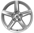 Brock / RC RC24 Kristallsilber (KS) Alufelge 7.5x17 Zoll ET55 LK 5x114.3 ML66.1