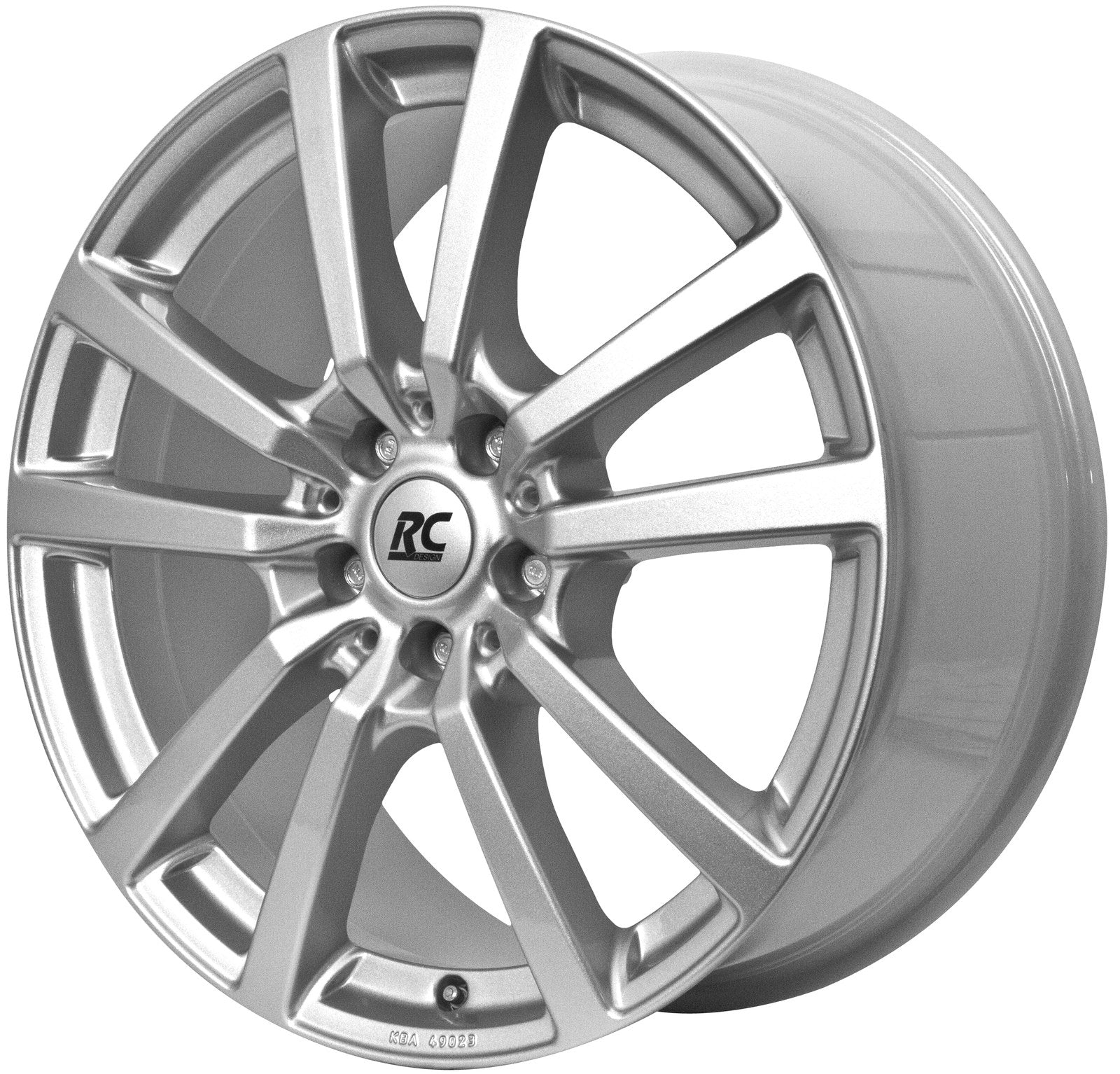 Brock / RC RC25 Kristallsilber (KS) Alufelge 7.5x17 Zoll ET56 LK 5x112 ML66.6 – Bild 3