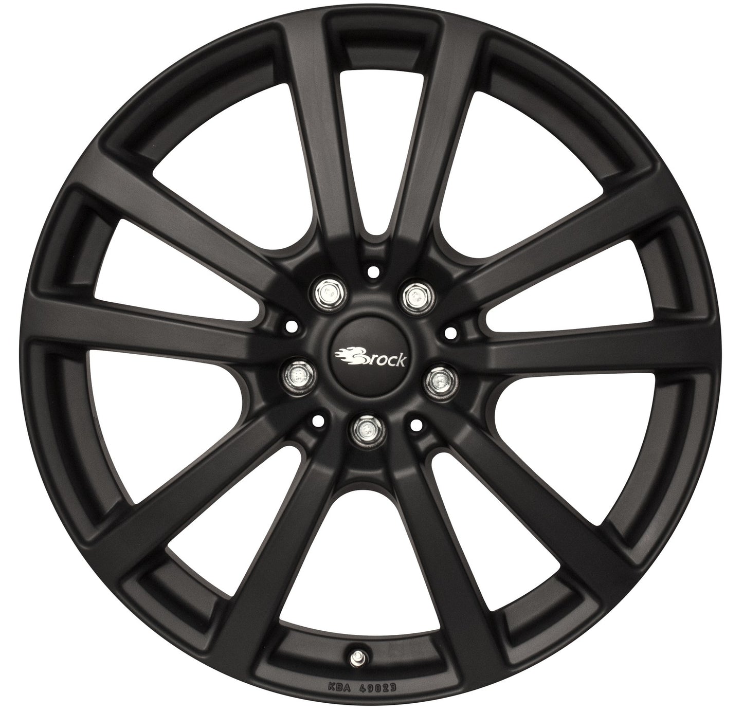 Brock / RC RC25 Schwarz Klar Matt (SKM) Alufelge 8x18 Zoll ET25 LK 5x112 ML66.6