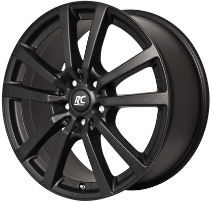 Brock / RC RC25 Schwarz Klar Matt (SKM) Alufelge 8x18 Zoll ET25 LK 5x112 ML66.6 – Bild 3