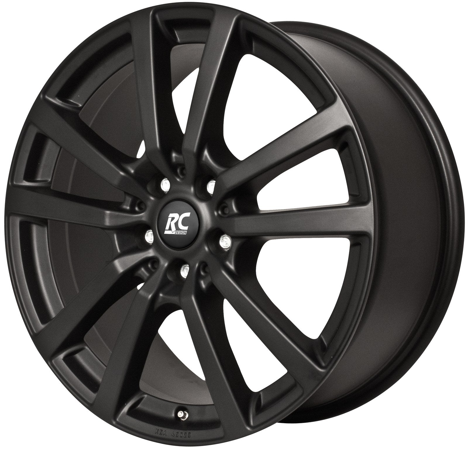 Brock / RC RC25 Schwarz Klar Matt (SKM) Alufelge 6.5x16 Zoll ET52 LK 5x112 ML66.5 – Bild 3