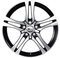 Brock / RC RC26 Schwarz Glanz Voll Poliert (SGVP) Alufelge 7x16 Zoll ET35 LK 5x112 ML66.6