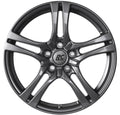 Brock / RC RC26 Titan Metallic (TM) Alufelge 7.5x18 Zoll ET51 LK 5x112 ML57.1