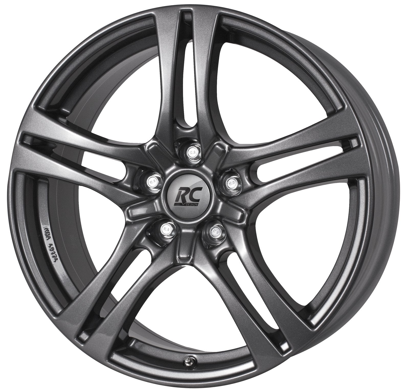 Brock / RC RC26 Titan Metallic (TM) Alufelge 6.5x15 Zoll ET44 LK 5x112 ML66.6 – Bild 2
