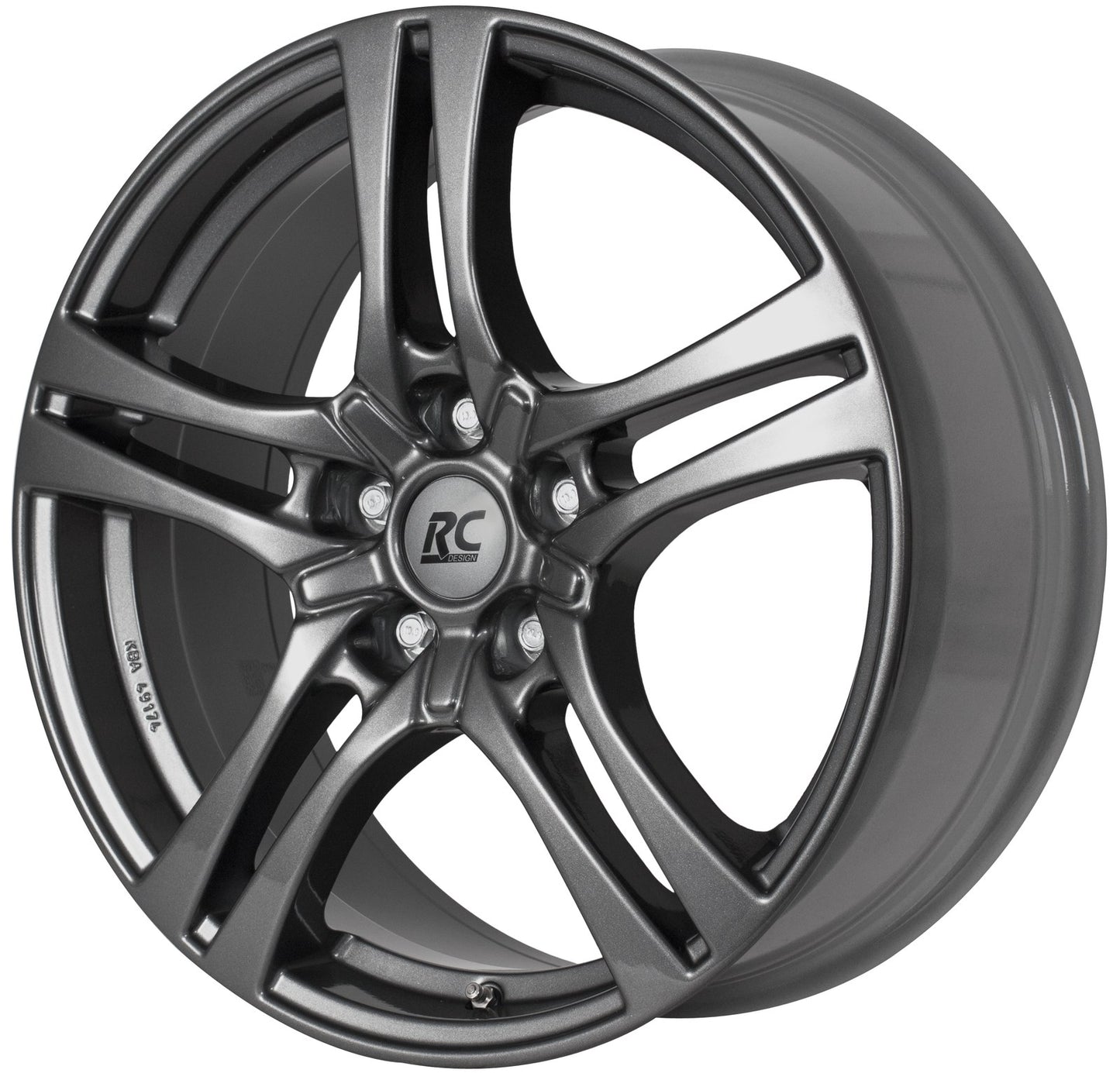 Brock / RC RC26 Titan Metallic (TM) Alufelge 6.5x15 Zoll ET45 LK 5x114.3 ML72.6 – Bild 3