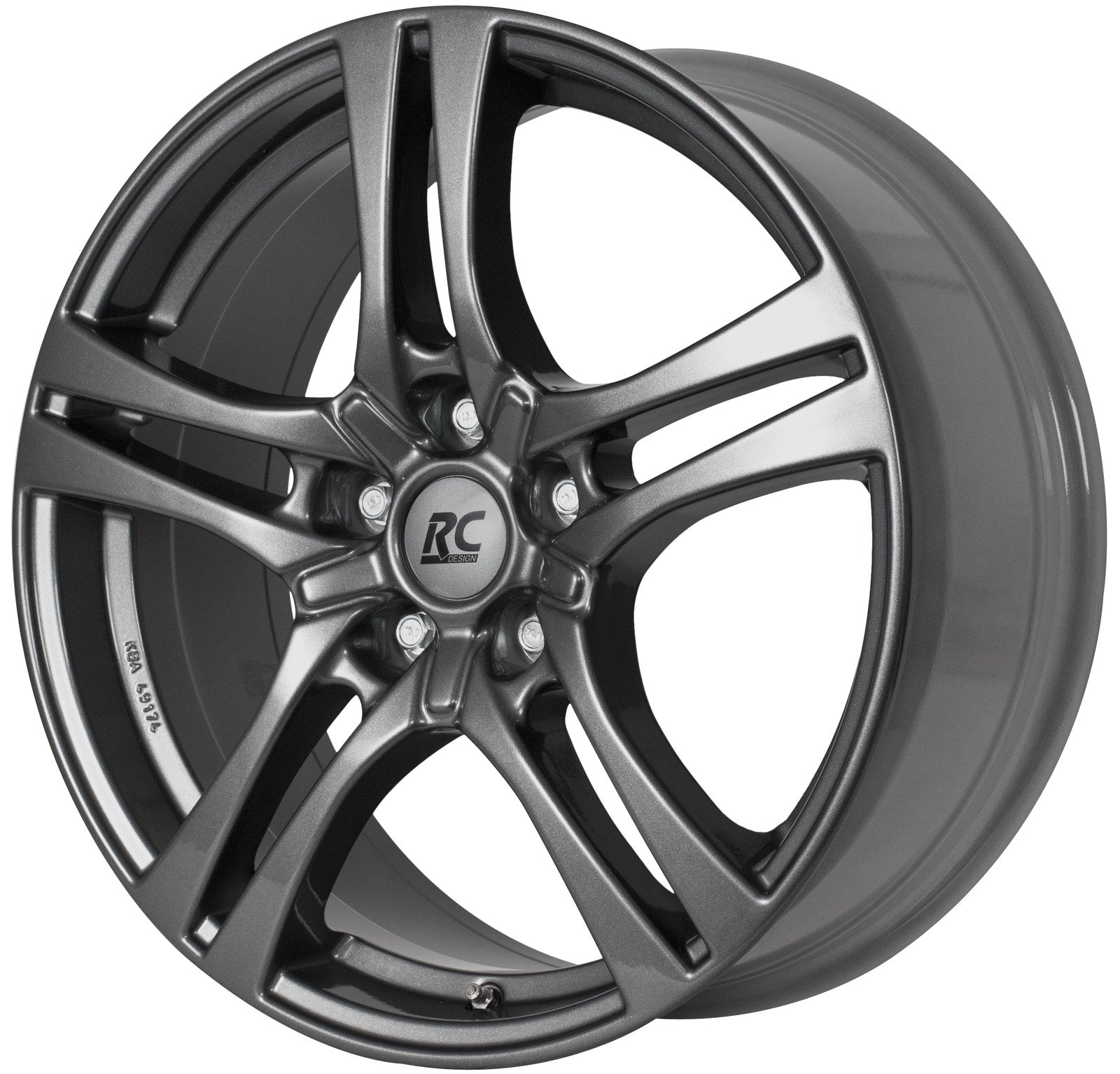 Brock / RC RC26 Titan Metallic (TM) Alufelge 7x16 Zoll ET47 LK 5x112 ML66.6 – Bild 3