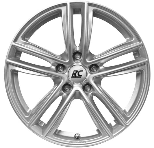 Brock / RC RC27 Kristallsilber (KS) Alufelge 8x19 Zoll ET42 LK 5x114.3 ML66.1