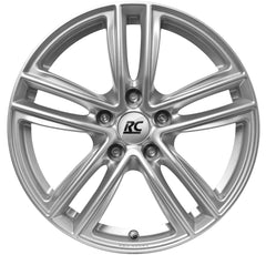 Brock / RC RC27 Kristallsilber (KS) Alufelge 7x18 Zoll ET43 LK 5x112 ML57