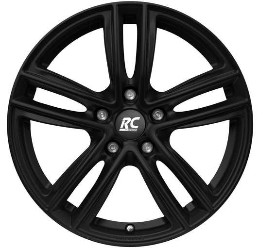 Brock / RC RC27 Schwarz Klar Matt (SKM) Alufelge 8x19 Zoll ET43 LK 5x112 ML66.6
