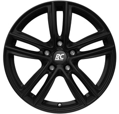 Brock / RC RC27 Schwarz Klar Matt (SKM) Alufelge 7.5x17 Zoll ET52.5 LK 5x114.3 ML67.1