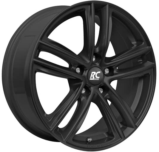 Brock / RC RC27 Schwarz Klar Matt (SKM) Alufelge 7x19 Zoll ET47.5 LK 5x108 ML63.4 – Bild 2