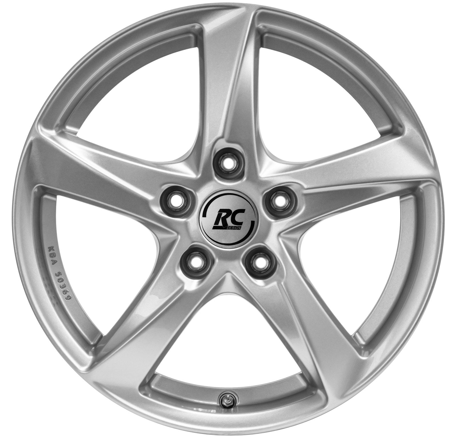 Brock / RC RC30 Kristallsilber (KS) Alufelge 6.5x16 Zoll ET37.5 LK 4x108 ML63.4
