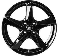 Brock / RC RC30 Schwarz Glanz (SG) Alufelge 6x15 Zoll ET50 LK 4x100 ML56.6