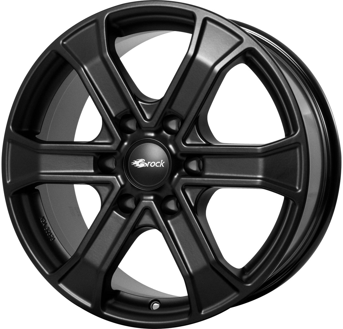 RC-Design RC31 satin-black matt-lackiert Alufelge 7x17 Zoll ET57 LK 6x130 ML84.1 – Bild 2