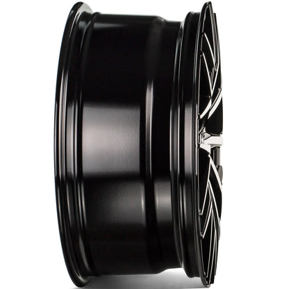 SEVENTY9 SSF-1 Black Front Polished (BFP) Alufelge 8.5x19 Zoll ET45 LK 5x112 ML66.6 – Bild 3