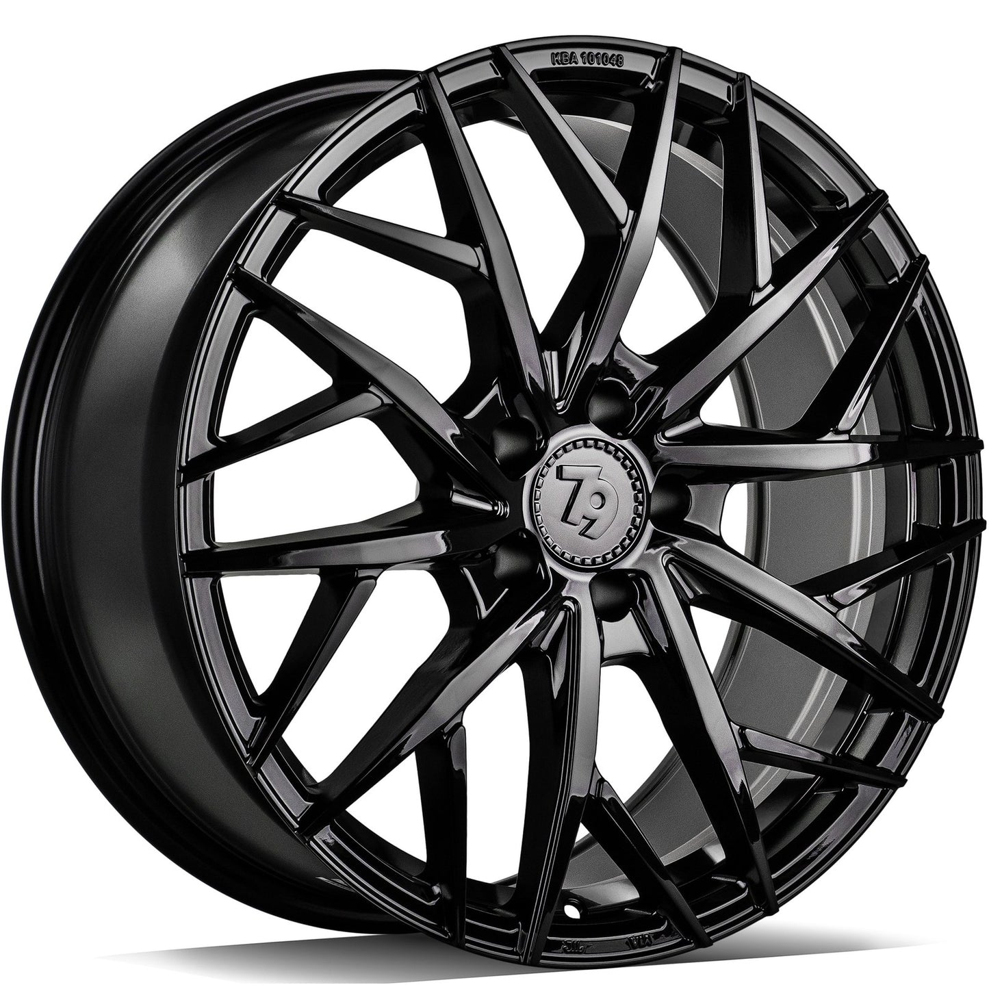 SEVENTY9 SSF-1 Black Glossy (BG) Alufelge 7.5x17 Zoll ET40 LK 5x114.3 ML73.1
