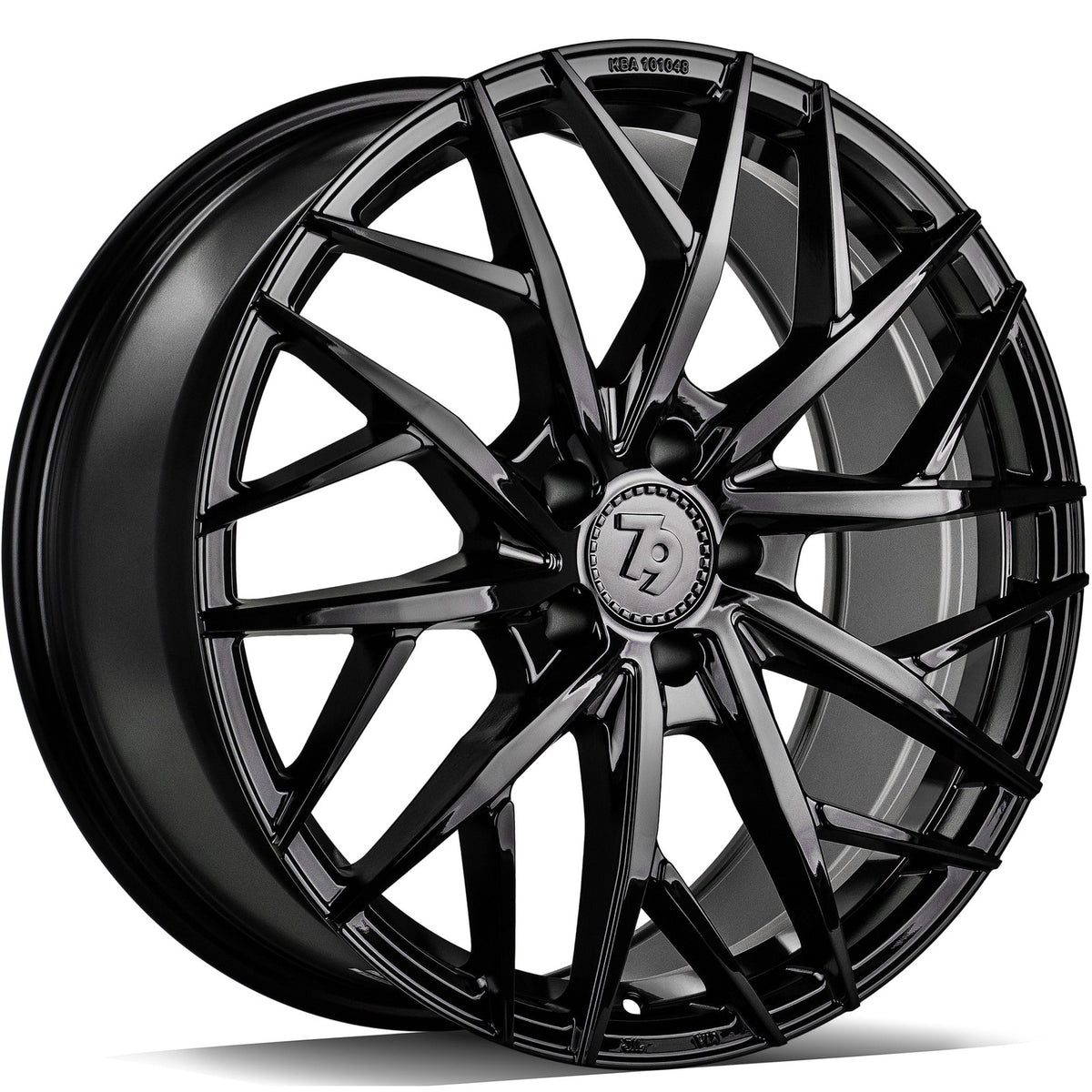 SEVENTY9 SSF-1 Black Glossy (BG) Alufelge 7.5x17 Zoll ET40 LK 5x114.3 ML73.1