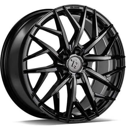 SEVENTY9 SSF-1 Black Glossy (BG) Alufelge 7.5x17 Zoll ET40 LK 5x114.3 ML73.1