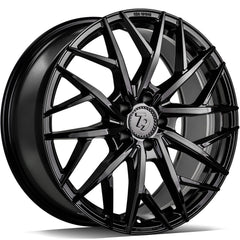 SEVENTY9 SSF-1 Black Glossy (BG) Alufelge 7.5x17 Zoll ET40 LK 5x112 ML66.6