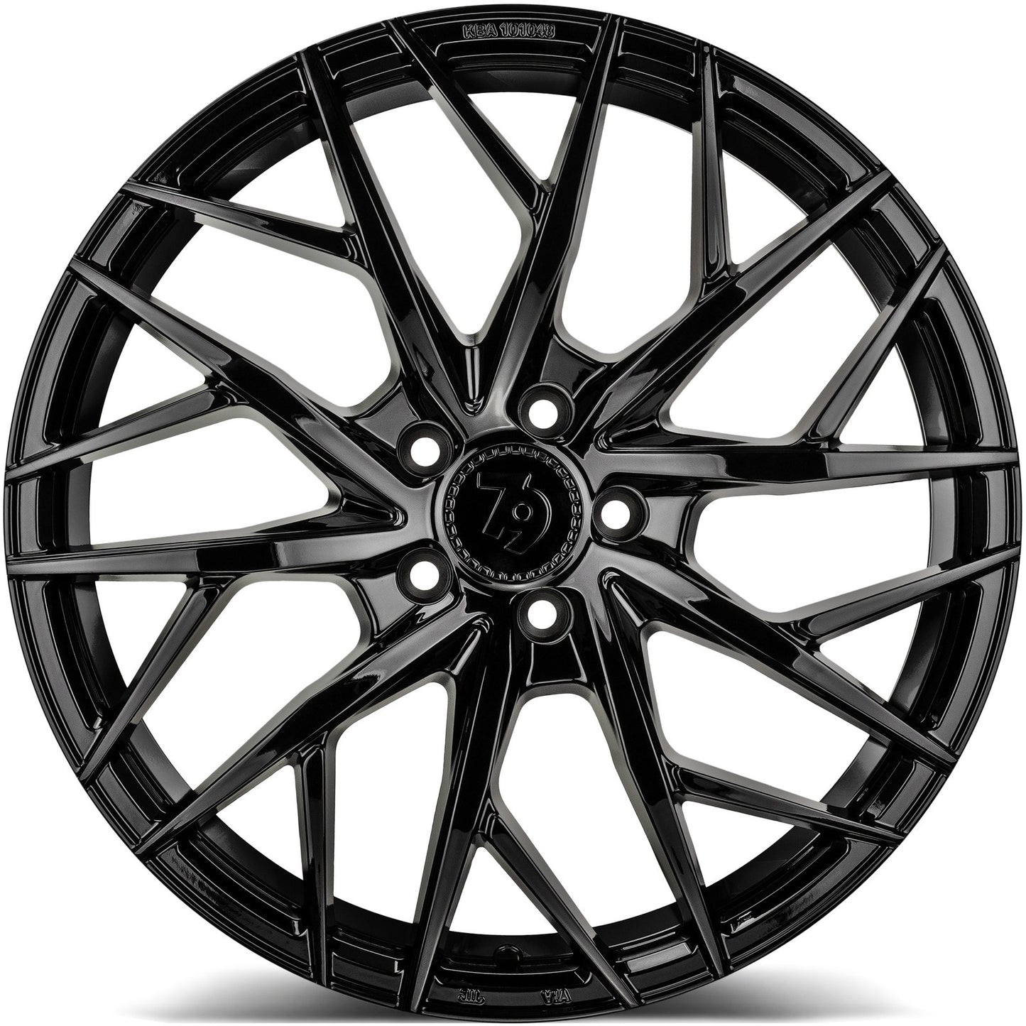 SEVENTY9 SSF-1 Black Glossy (BG) Alufelge 8.5x19 Zoll ET30 LK 5x112 ML66.6 – Bild 2