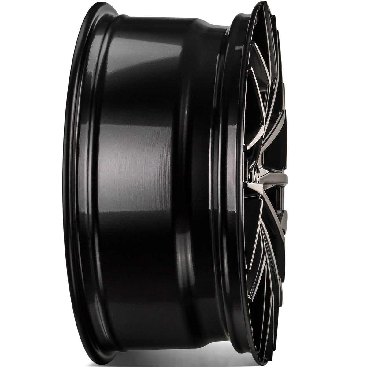 SEVENTY9 SSF-1 Black Glossy (BG) Alufelge 7.5x17 Zoll ET40 LK 5x114.3 ML73.1 – Bild 3