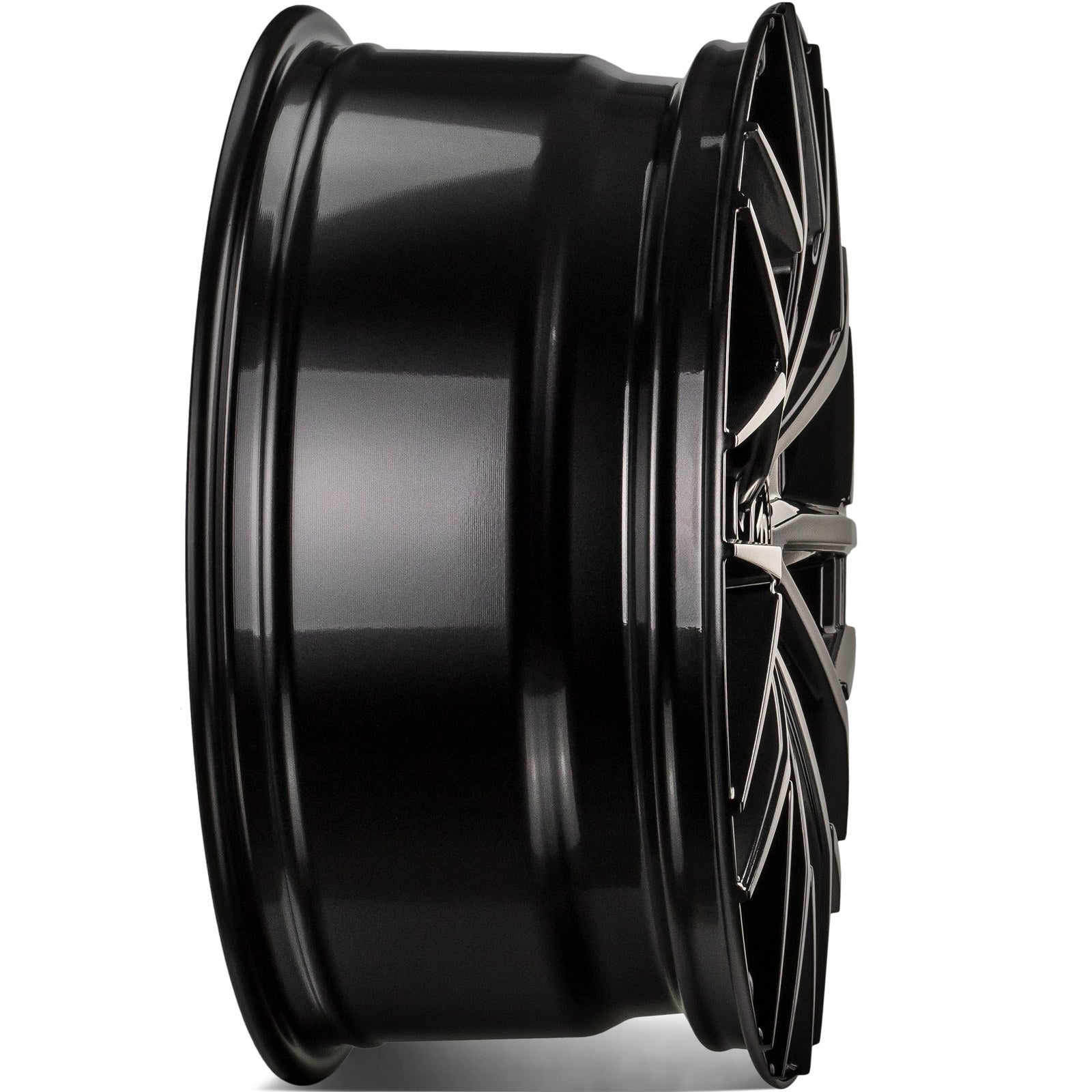 SEVENTY9 SSF-1 Black Glossy (BG) Alufelge 7.5x17 Zoll ET45 LK 5x108 ML67.1 – Bild 3