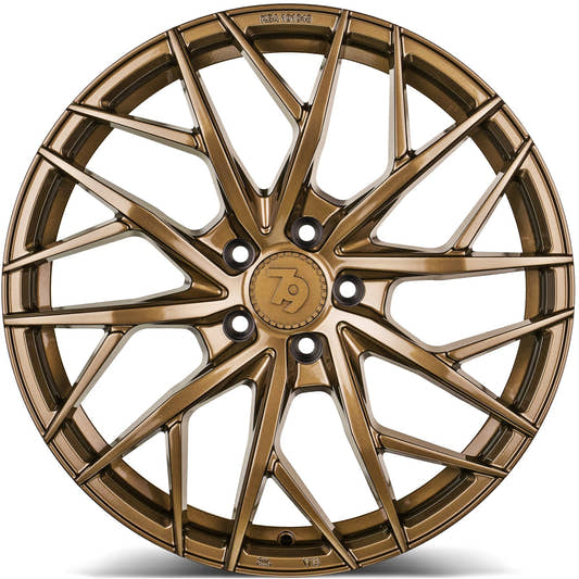 SEVENTY9 SSF-1 Satin Bronze (SBR) Alufelge 8.5x19 Zoll ET45 LK 5x112 ML66.6 – Bild 2