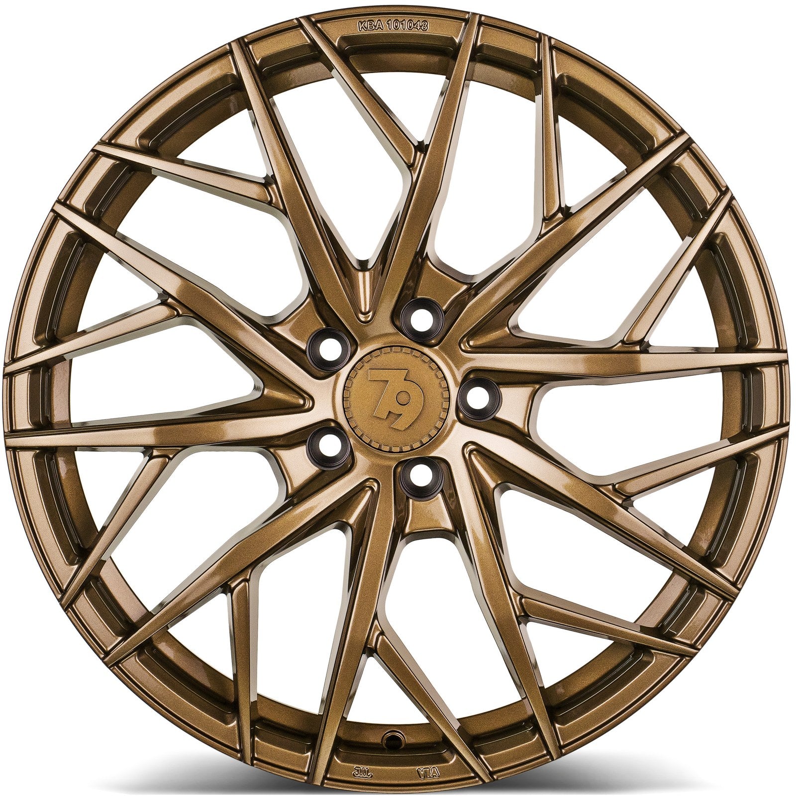 SEVENTY9 SSF-1 Satin Bronze (SBR) Alufelge 8x18 Zoll ET45 LK 5x112 ML66.6 – Bild 2