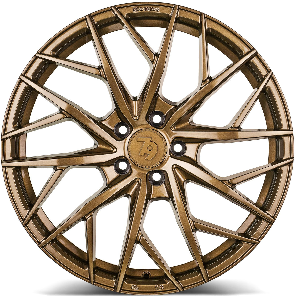 SEVENTY9 SSF-1 Satin Bronze (SBR) Alufelge 7.5x17 Zoll ET40 LK 5x112 ML66.6 – Bild 2