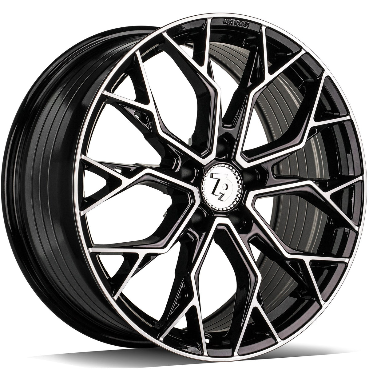 SEVENTY9 SSF-2 Black Front Polished (BFP) Alufelge 8x18 Zoll ET35 LK 5x112 ML66.6