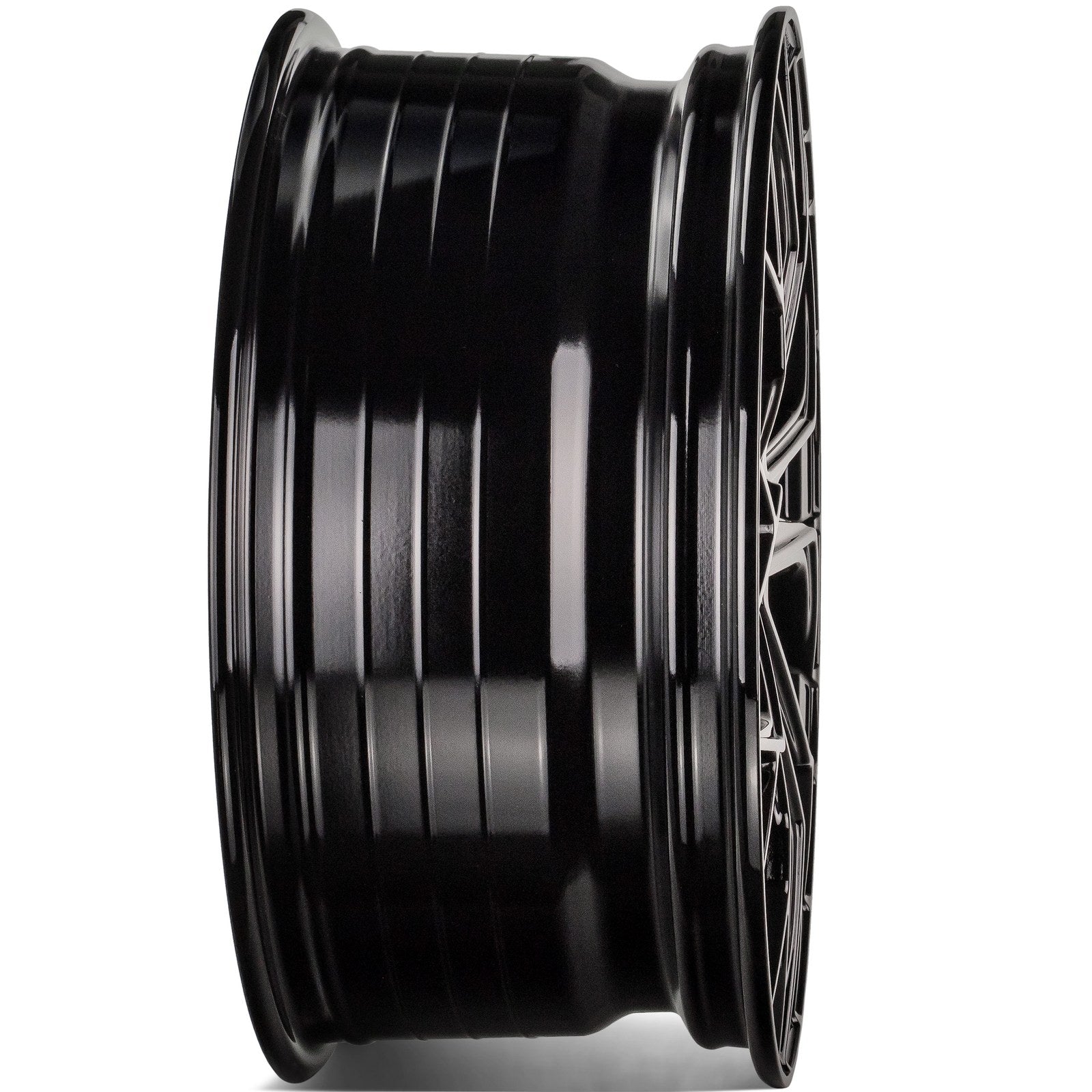 SEVENTY9 SSF-2 Black Glossy (BG) Alufelge 7.5x17 Zoll ET45 LK 5x108 ML67.1 – Bild 3
