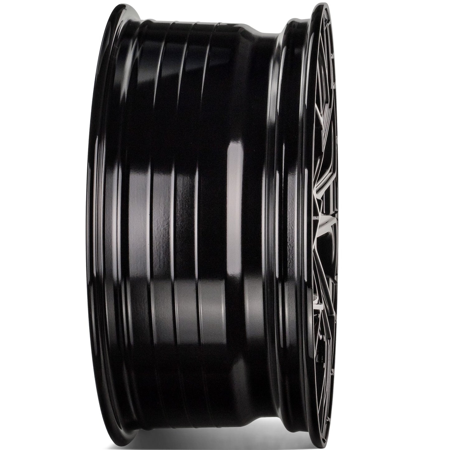 SEVENTY9 SSF-2 Black Glossy (BG) Alufelge 8x18 Zoll ET30 LK 5x120 ML72.6 – Bild 3