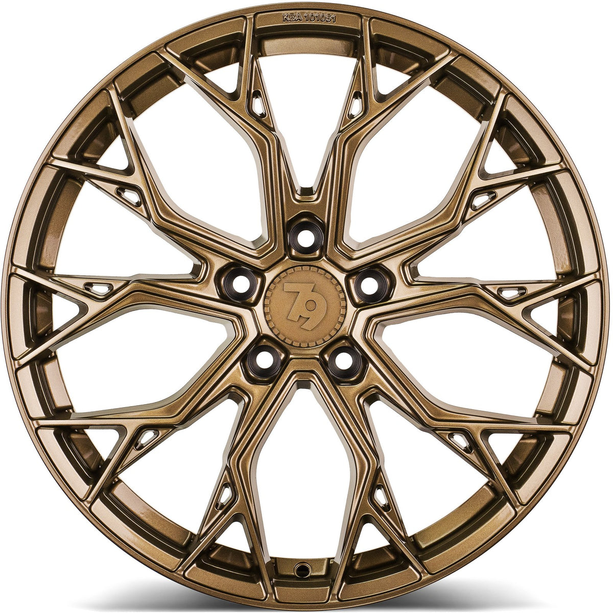 SEVENTY9 SSF-2 Satin Bronze (SBR) Alufelge 8x18 Zoll ET30 LK 5x120 ML72.6 – Bild 2