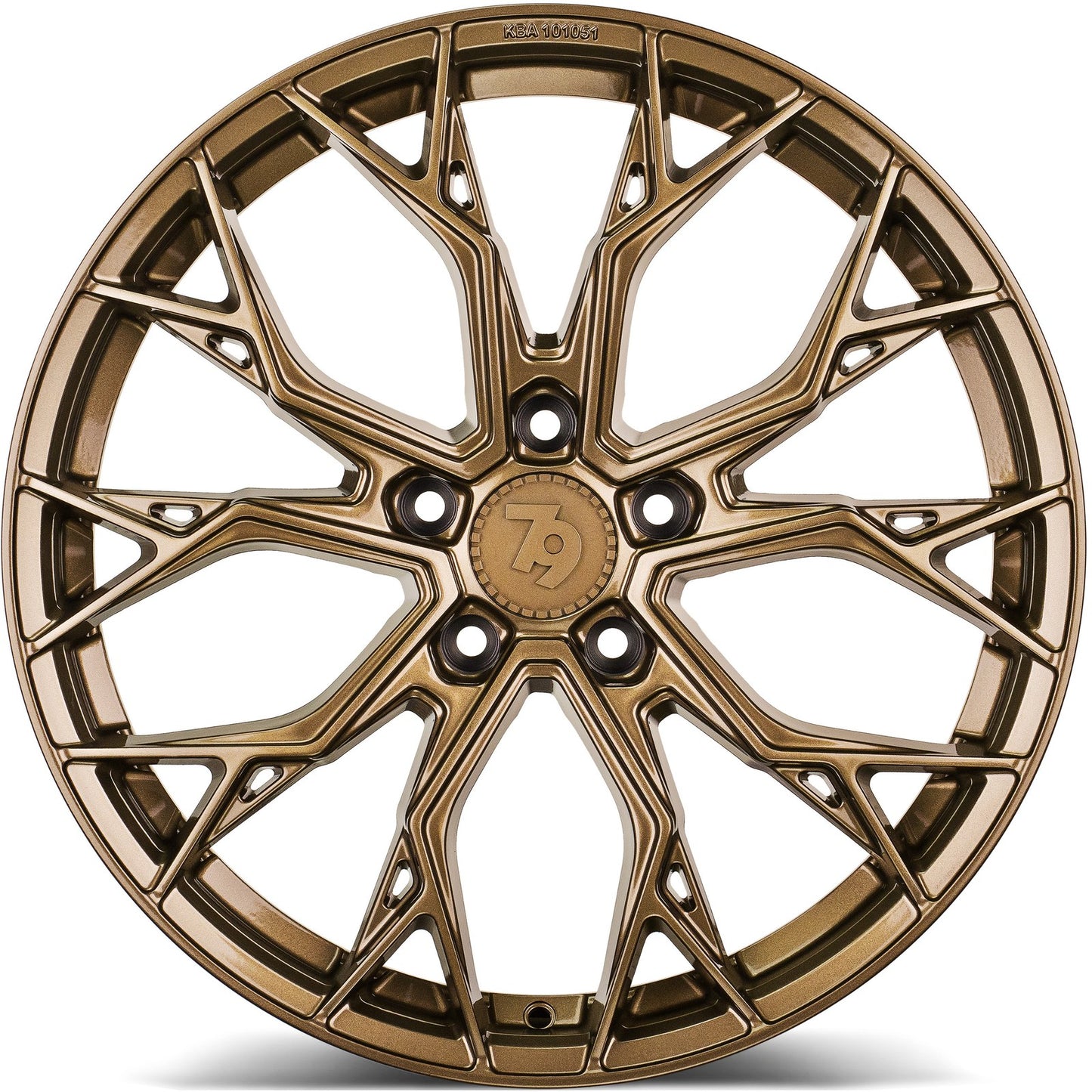 SEVENTY9 SSF-2 Satin Bronze (SBR) Alufelge 8.5x19 Zoll ET40 LK 5x112 ML66.6 – Bild 2