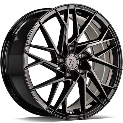 SEVENTY9 SSF-4 Black Glossy (BG) Alufelge 8.5x19 Zoll ET45 LK 5x112 ML66.6